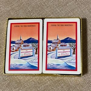 Vintage Playing Cards.  Griffith Laboratories INC.